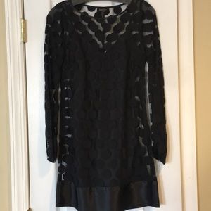 NWT Laundry by Shell Segal black dress